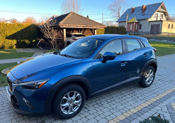 Mazda CX-3 cena 83900 przebieg: 72300, rok produkcji 2020 z Pieszyce małe 121